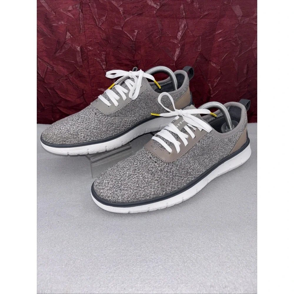 Cole Haan Generation ZeroGrand Stitchlite Men's 9 Glacier Gray Casual Shoes EUC
